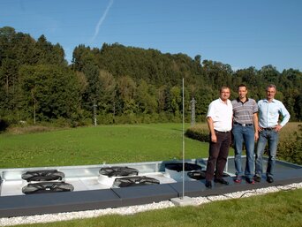 Raumlufttechnische Geräte von bösch sorgen im Greiner Headquarter für ein perfektes Klima.